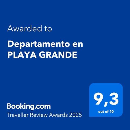 شقة Departamento En Playa Grande مار ديل بلاتا المظهر الخارجي الصورة